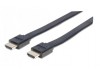 Cable HDMI plano 4K con Ethernet de 1 m 